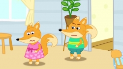 انیمیشن خانواده روباه مهربان قسمت 116